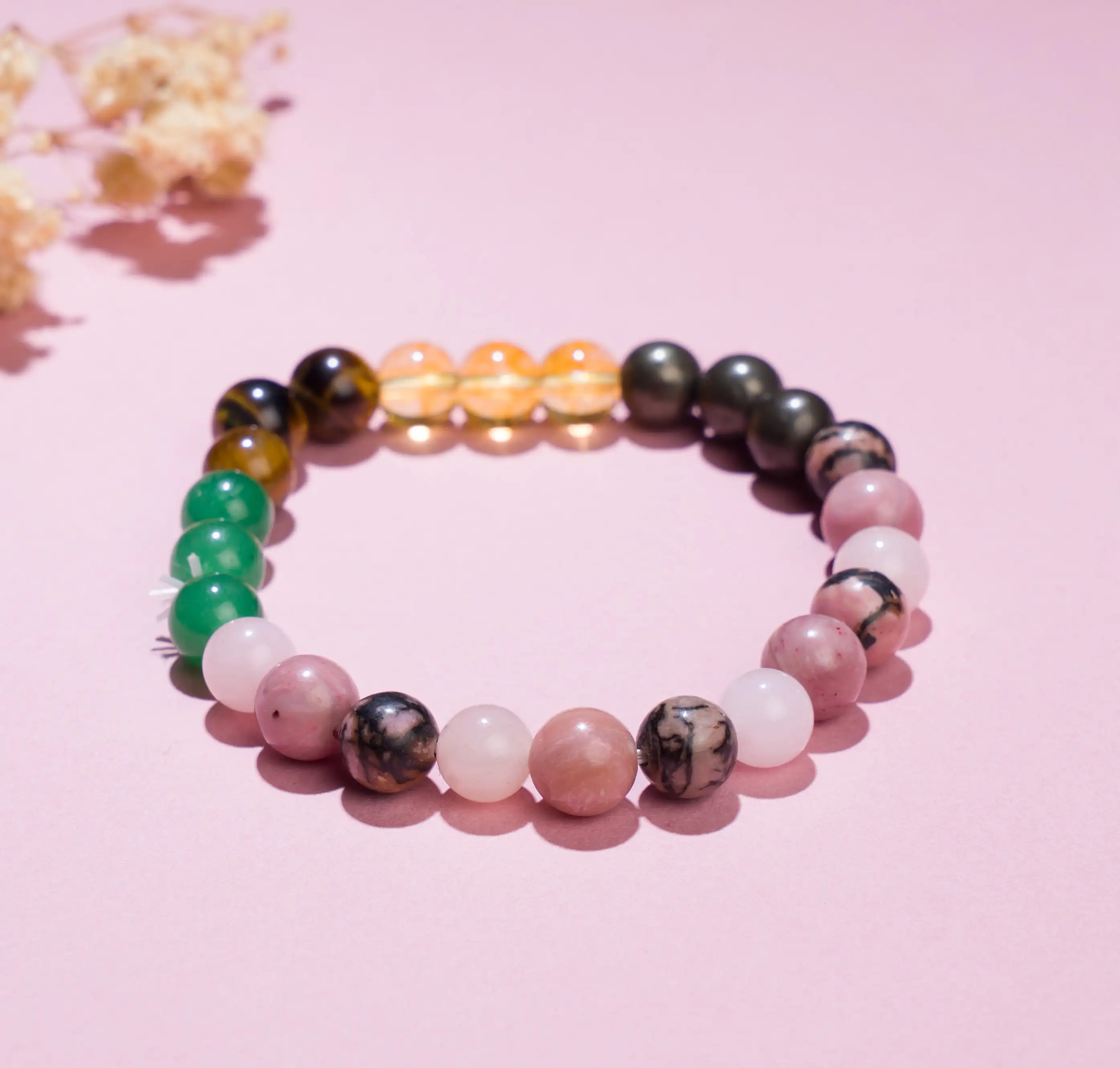 8mm Money Magnet with Love potion Crystal bracelet - image 1