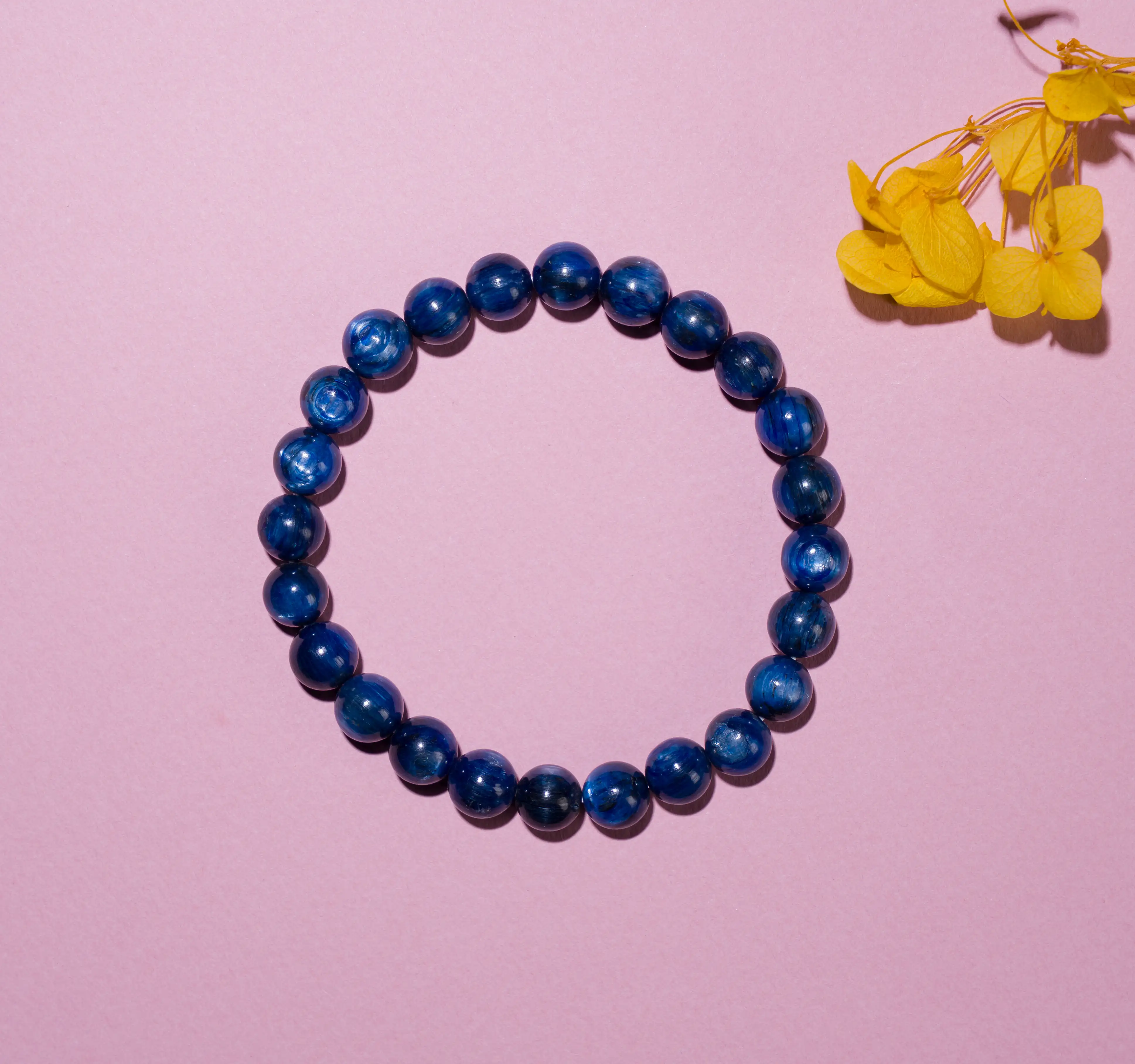 Blue Tiger eye Crystal Bracelet - image 2