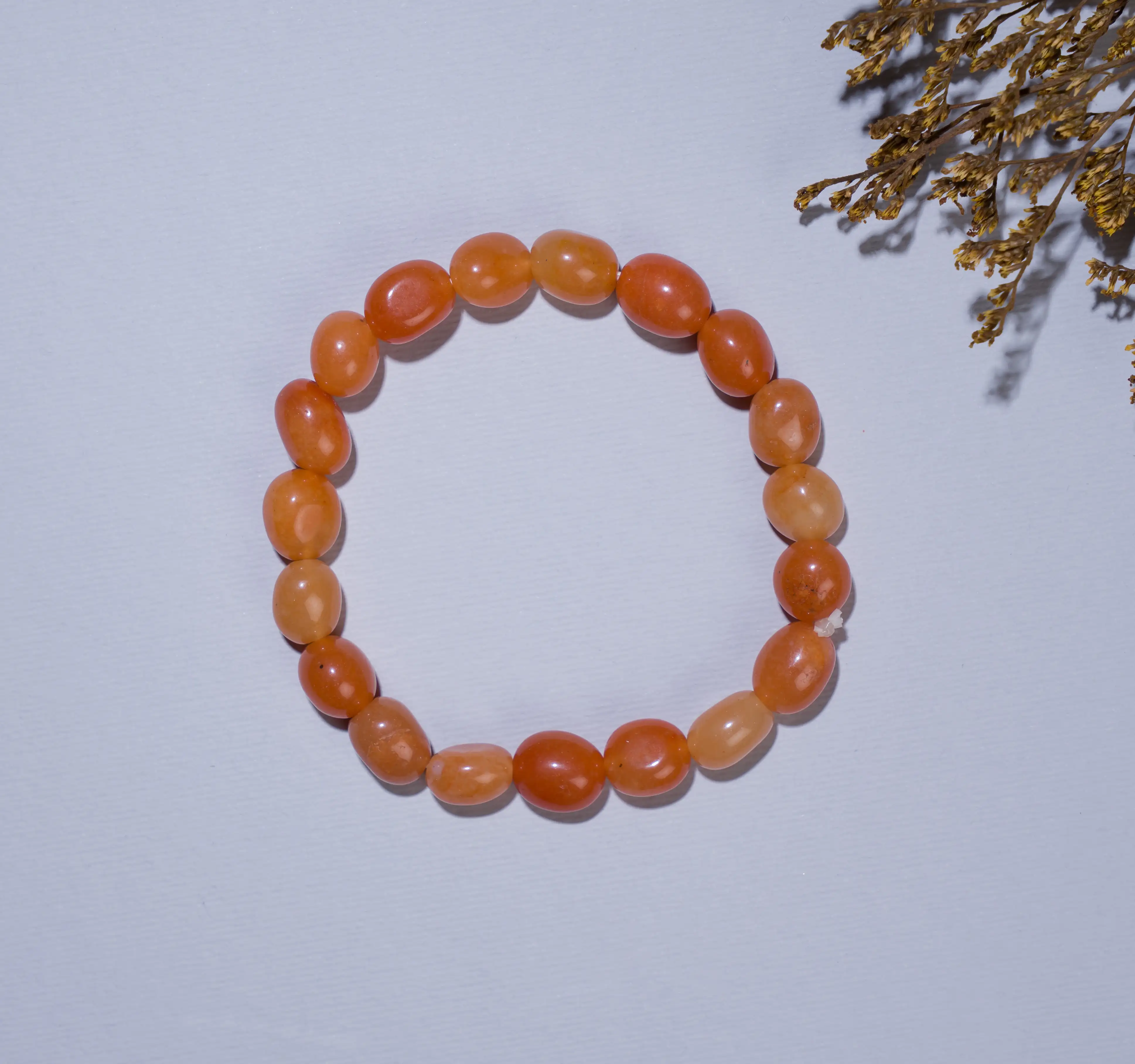 Carnelian tumble Crystal Bracelet - image 2