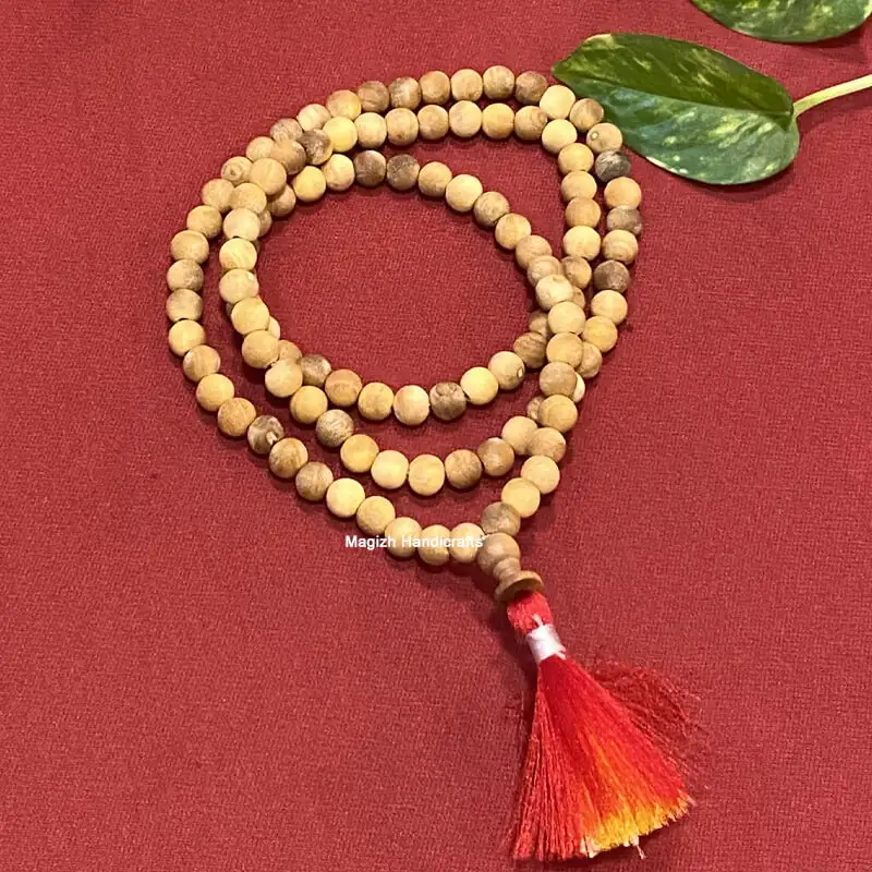 Original 8mm Thulsi malai 108 beads - image 2