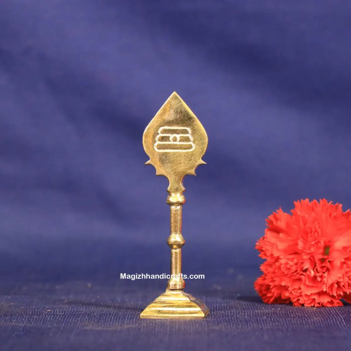 Brass Murugan Vel - 3.5 inches - image 2