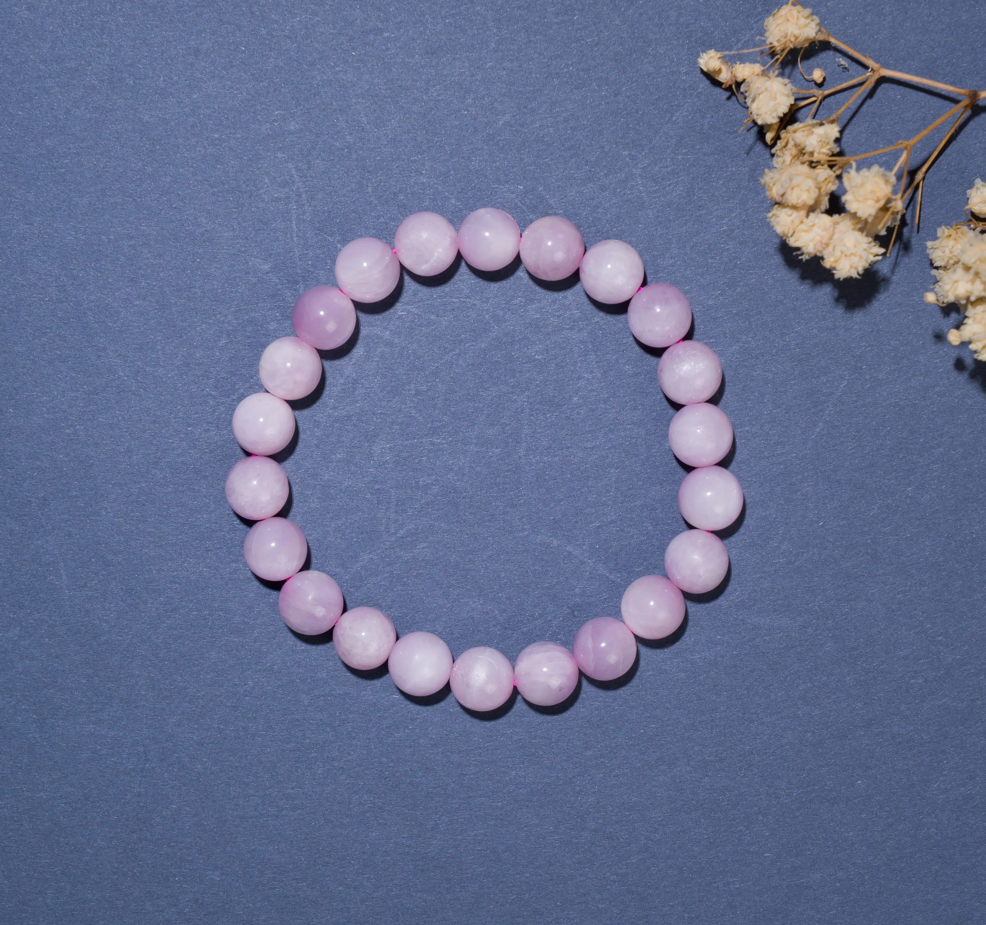 8mm Kunzite crystal bracelet - image 2