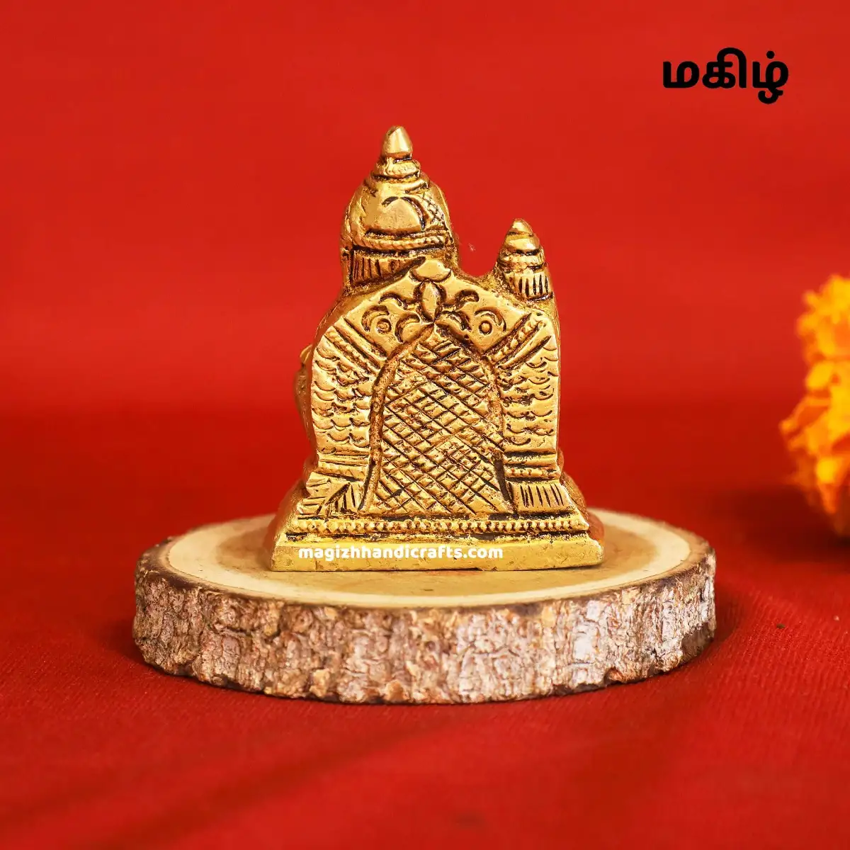 Brass Kubera Lakshmi for good luck pooja room - image 2