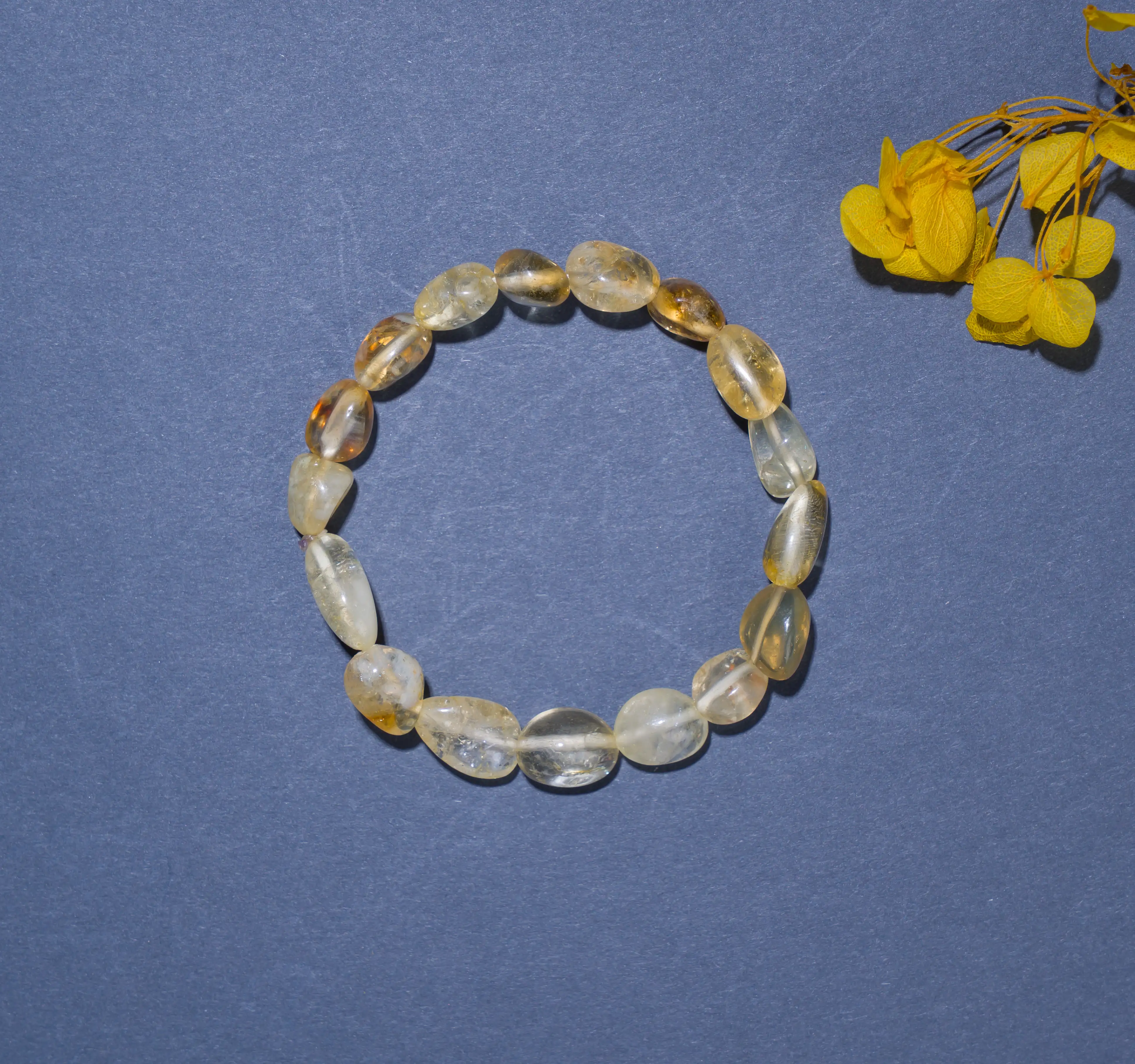 Citrine tumble Crystal Bracelet - image 2