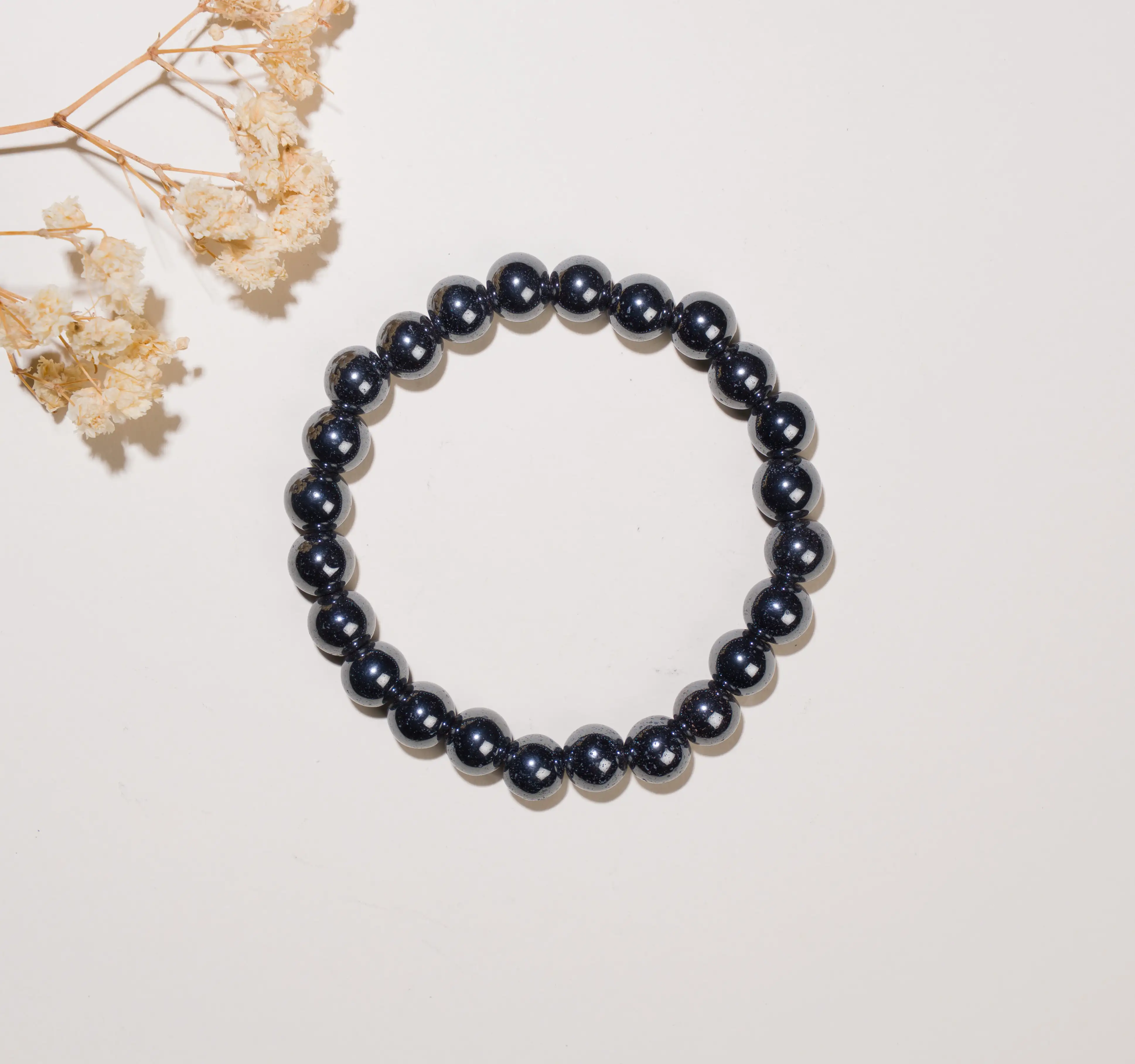Hematite Crystal Bracelet (8 mm) - image 2