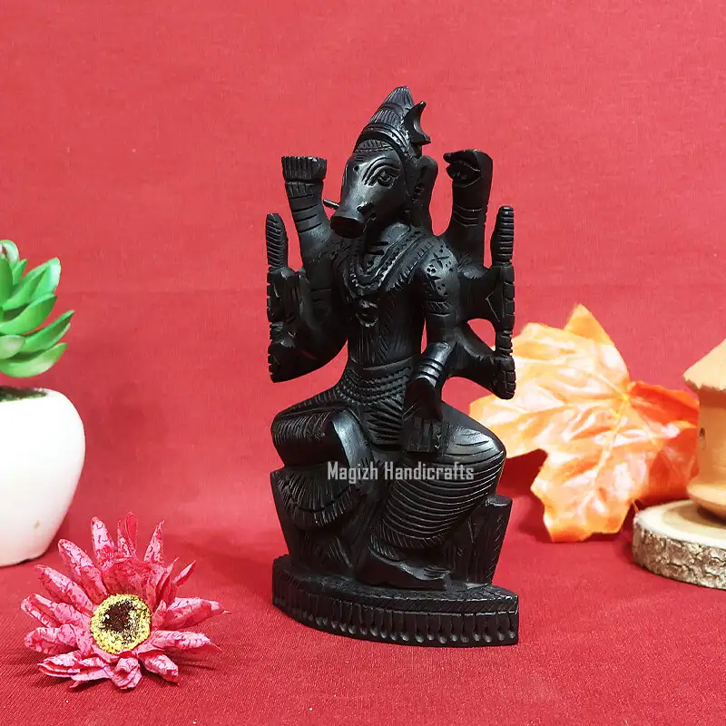 6 inches Karungali Varahi idol - image 1