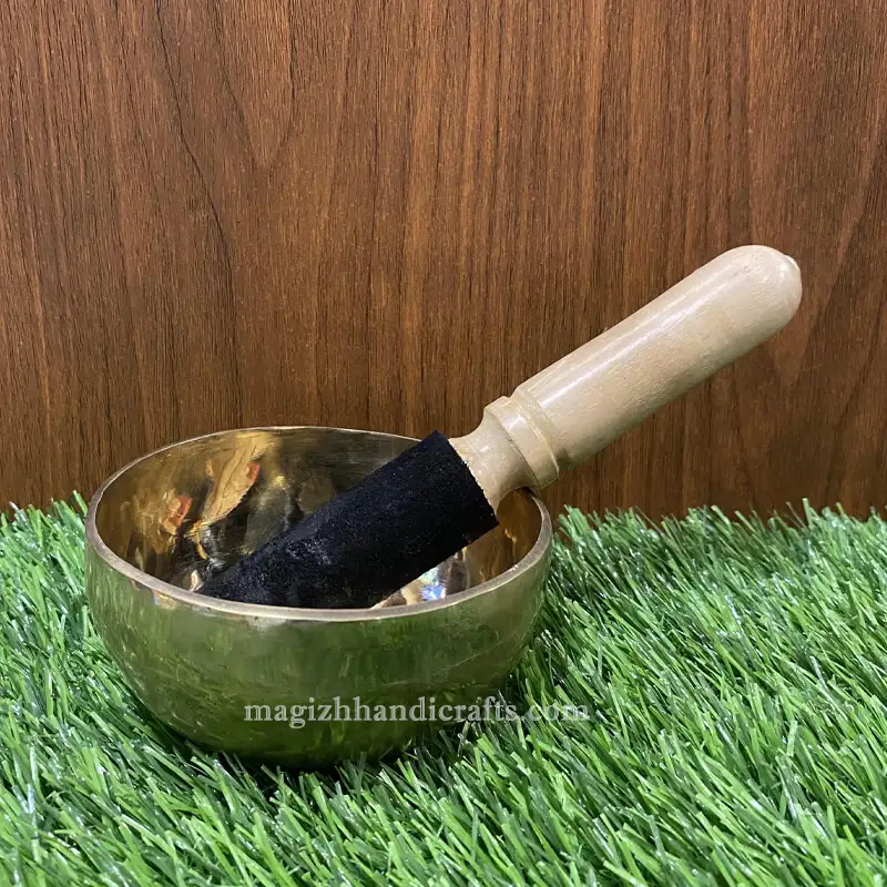 Hand made Bronze singing bowl 7 inches - image 2