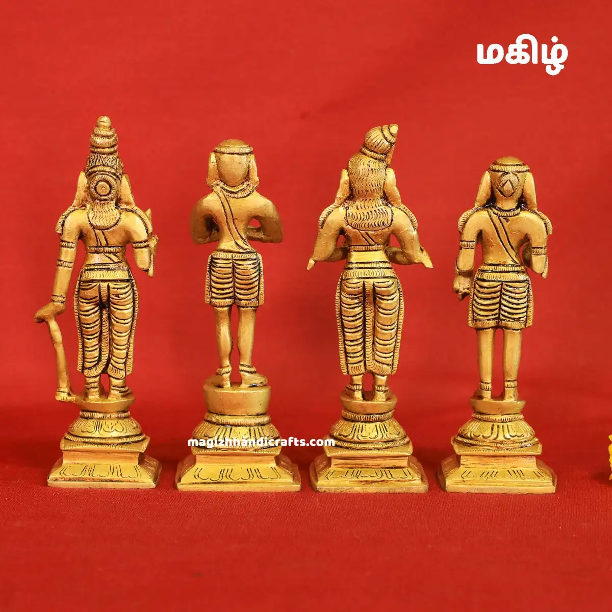 Brass Nalwar idol - 6 inches - image 2