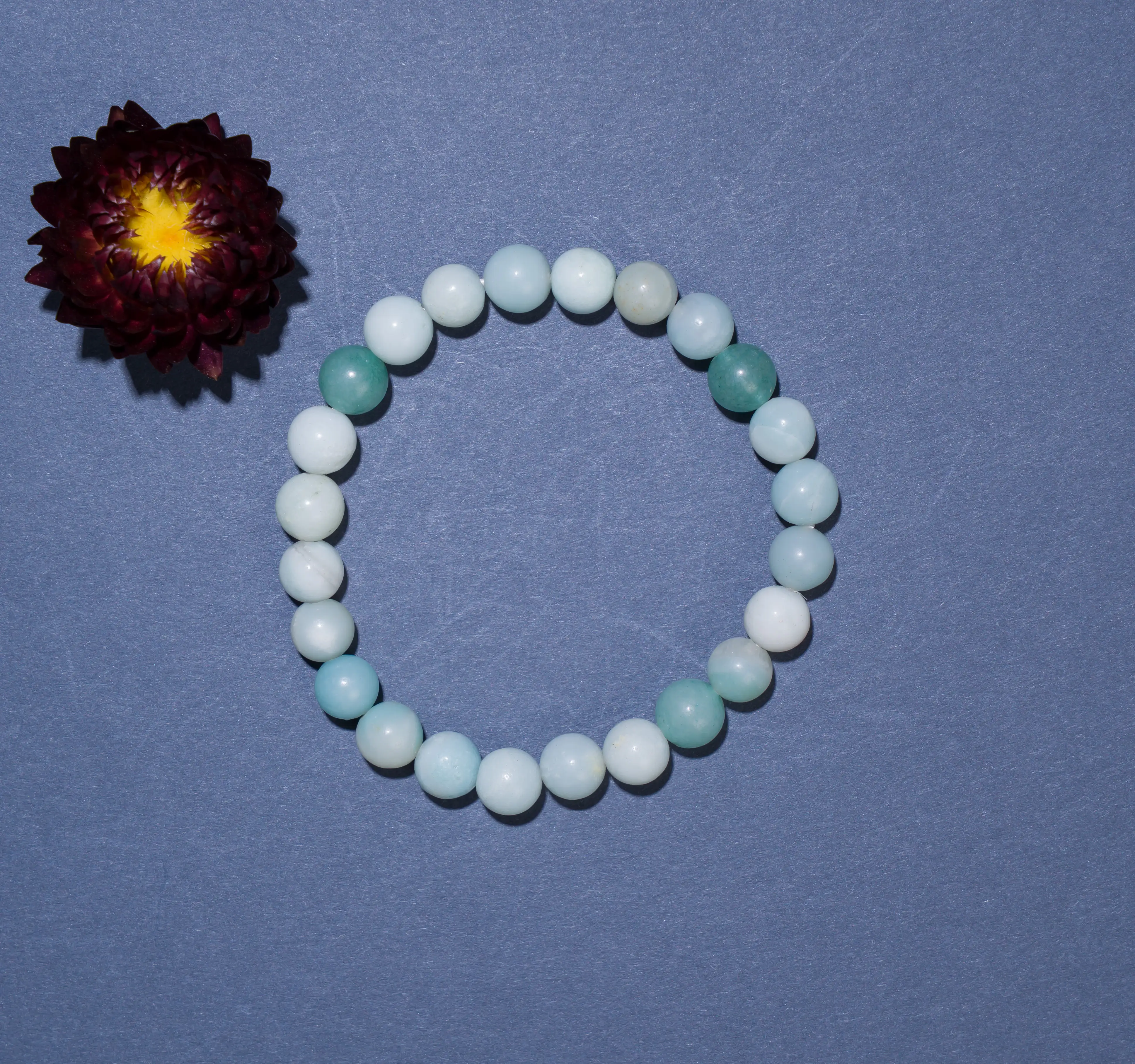8mm Amazonite Crystal Stone bracelet - image 2