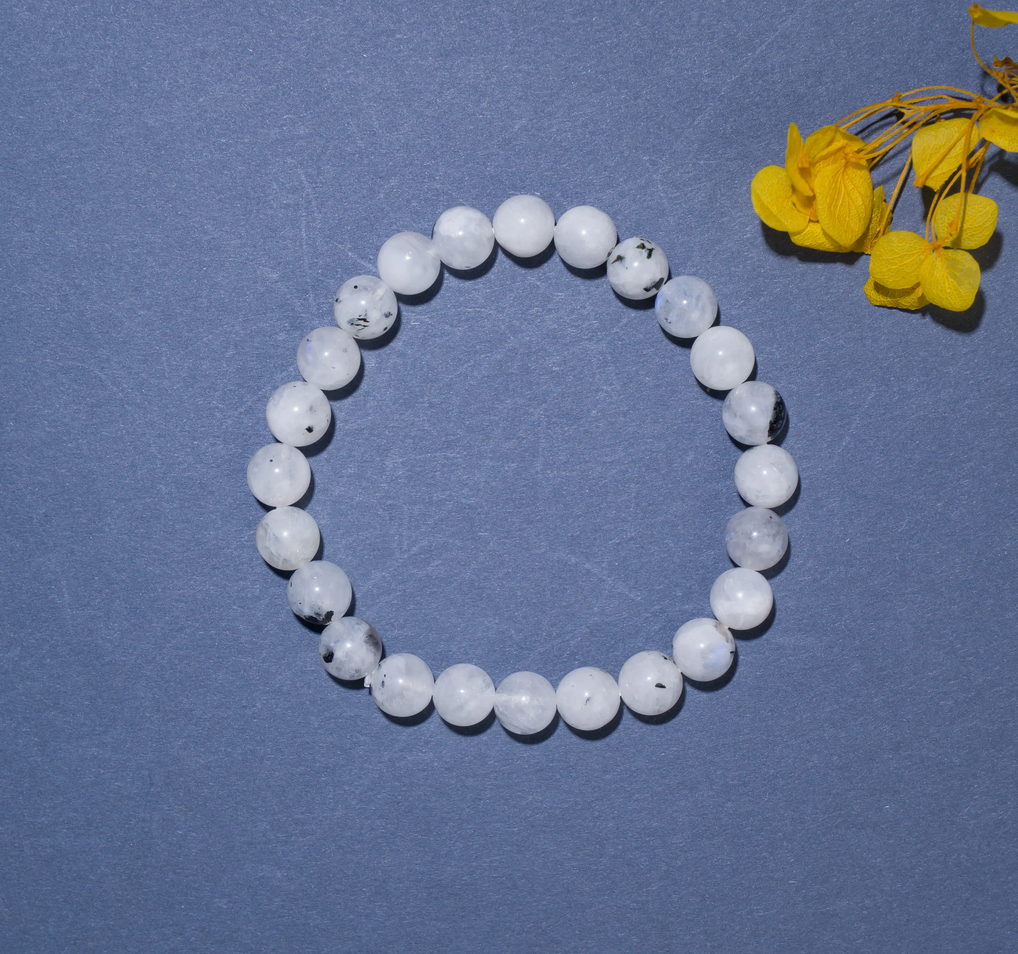 8mm Moonstone Crystal Bracelet - image 2