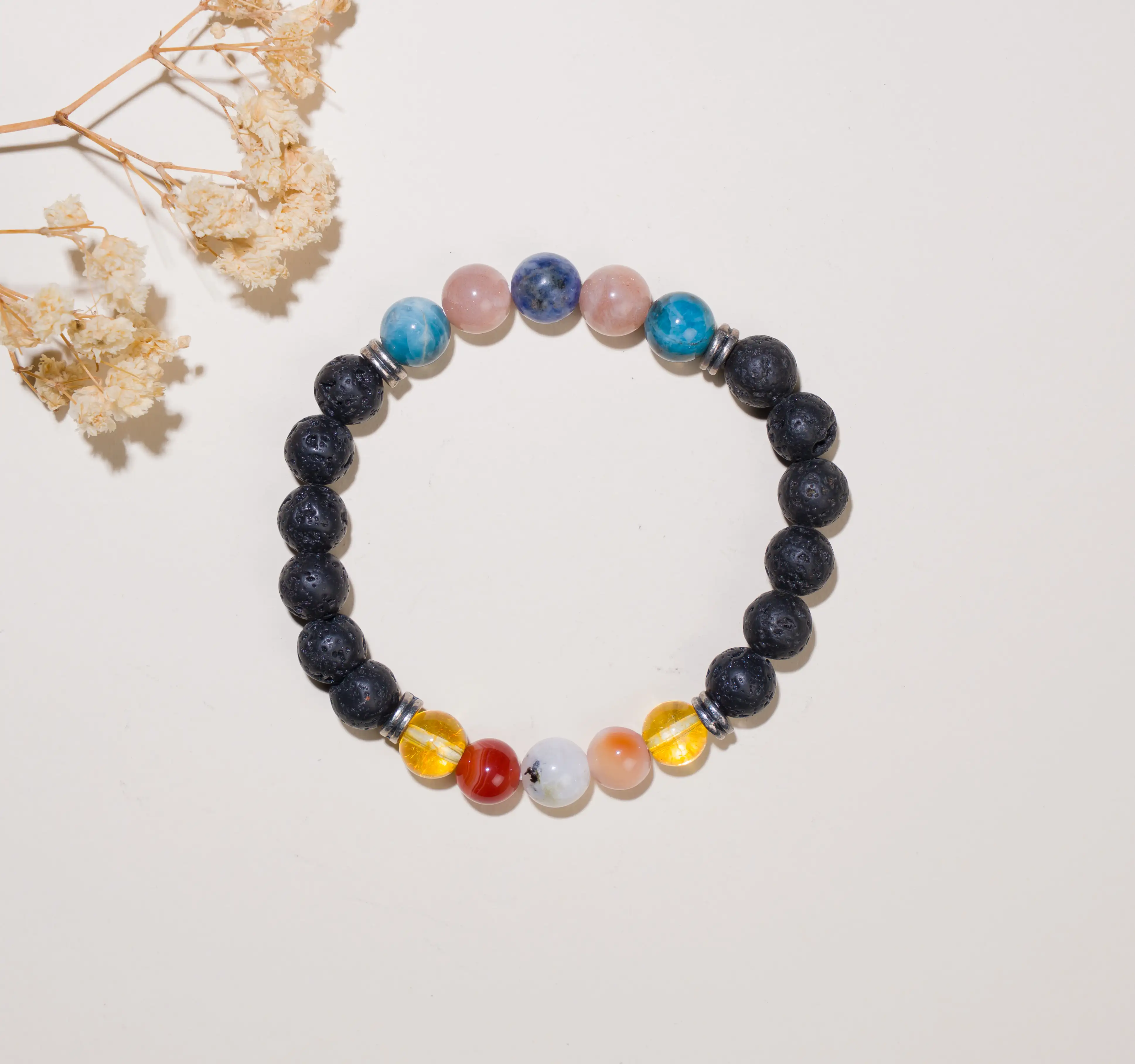 8mm Weight loss with PCOD Crystal bracelet - image 2