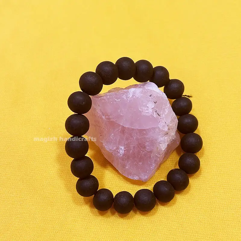 Karungali Ebony Wood Bracelet - 12mm - image 2