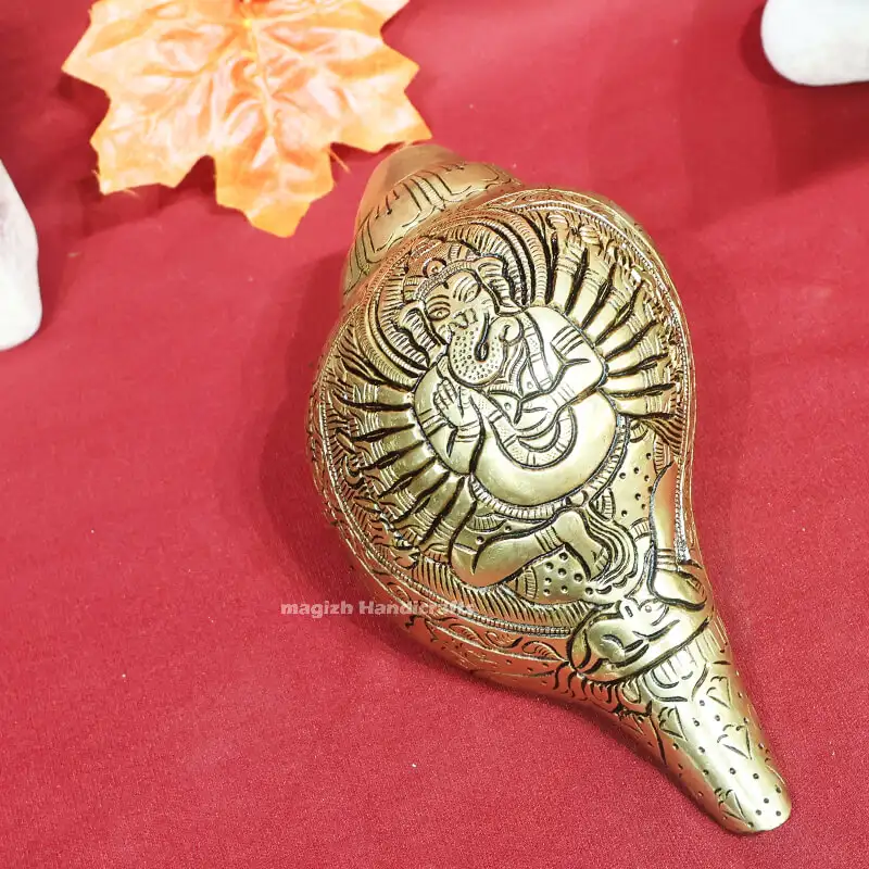 7.5 inches Ganesh Brass Shangu Real Sound SC - image 1