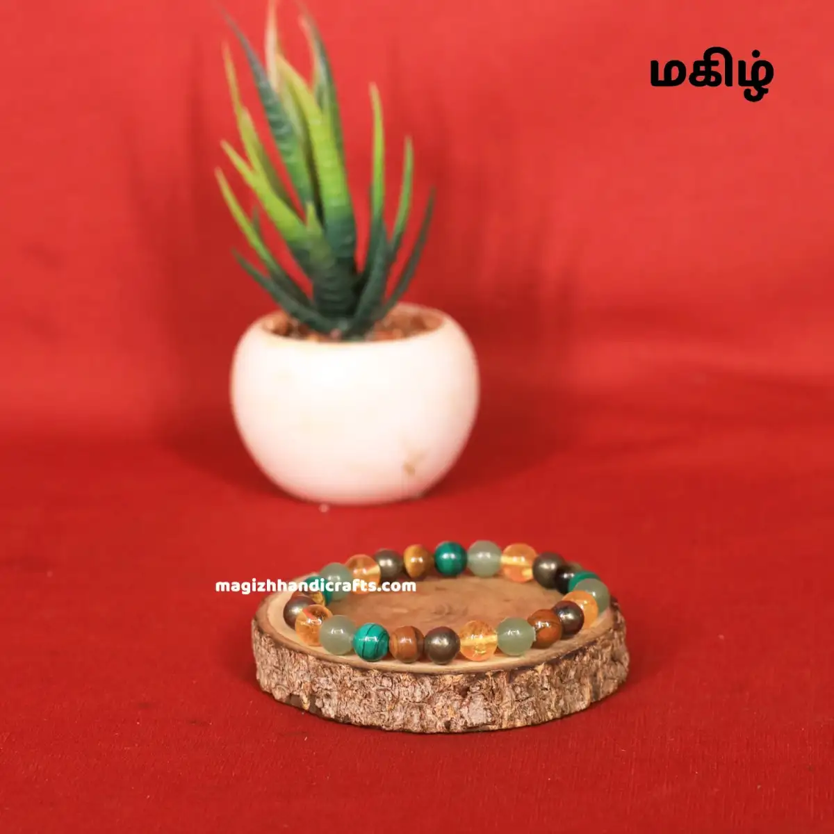 Money Magnet with Malachite Crystal Bracelet - image 1