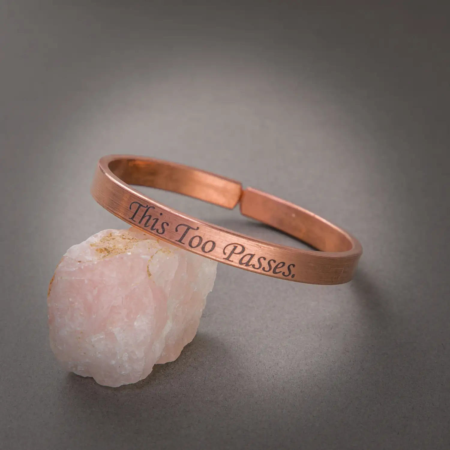 This too passes Pure Copper bracelet for men - 8 mm - image 1