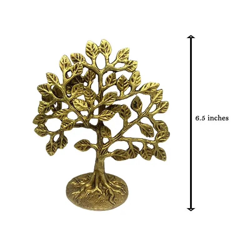 6 inches Brass Karpaga virutcham tree - image 2