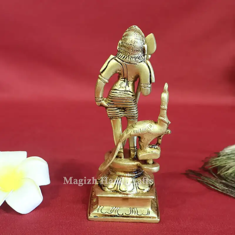 Brass Bala Murugan idol - image 2
