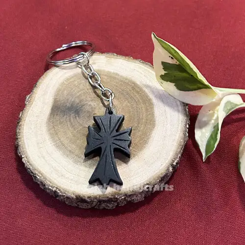 Original Karungali Cross keychain - image 2