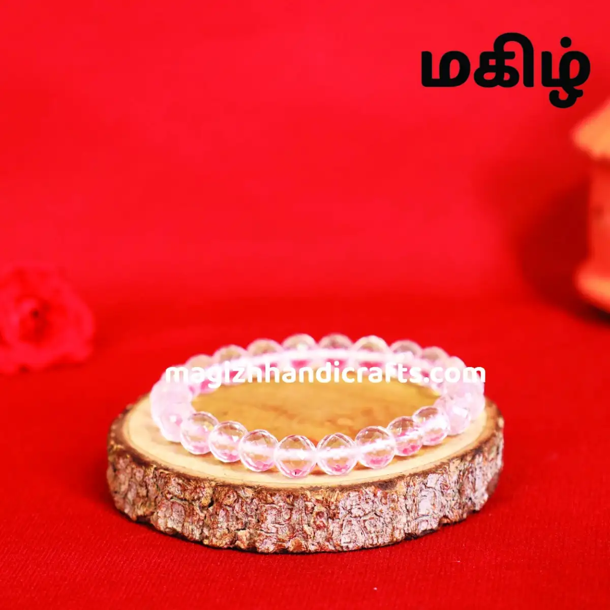 Diamond cut Clear crystal | Spadigam bracelet | pack of 1 - image 2