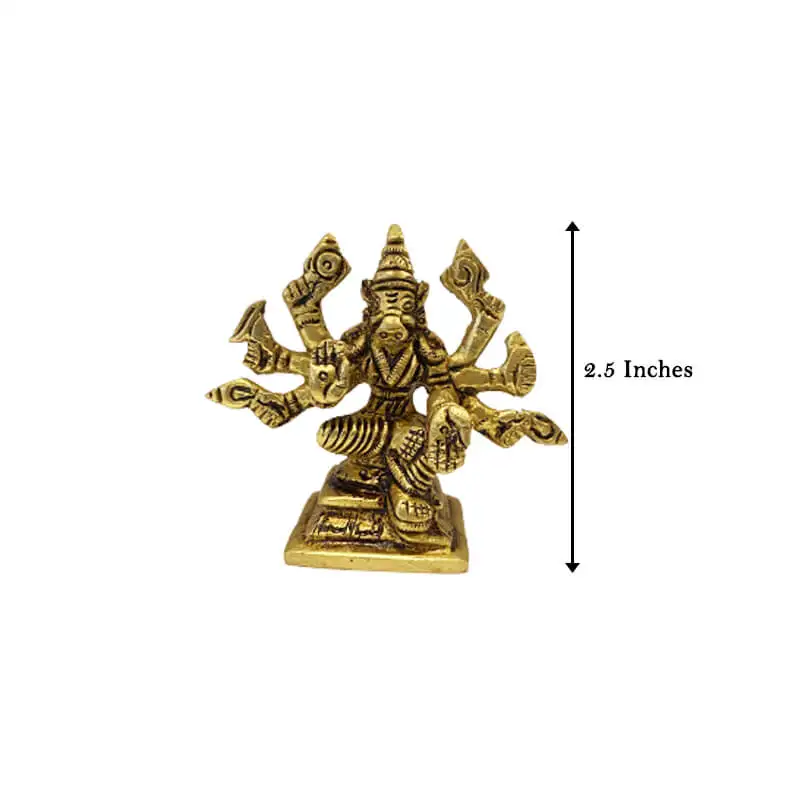 Brass Varahi Amman 2.5 inches - image 2