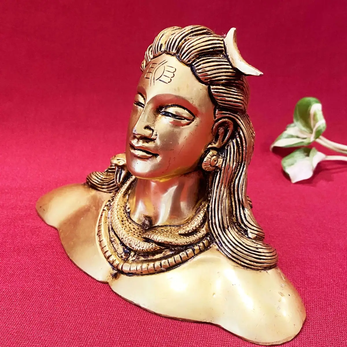 Brass Lord Shiva Adiyogi4 inches - image 2