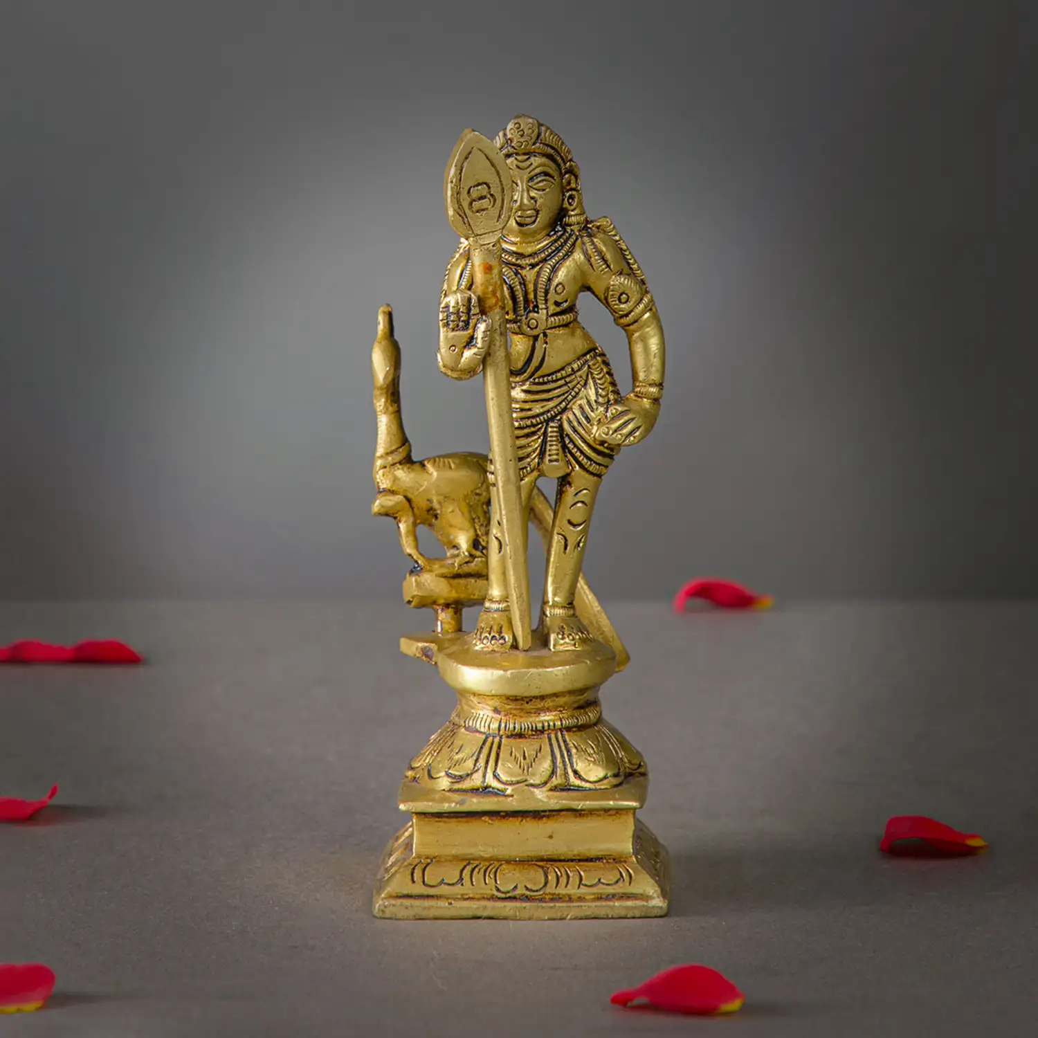 Brass Bala Murugan idol - image 1