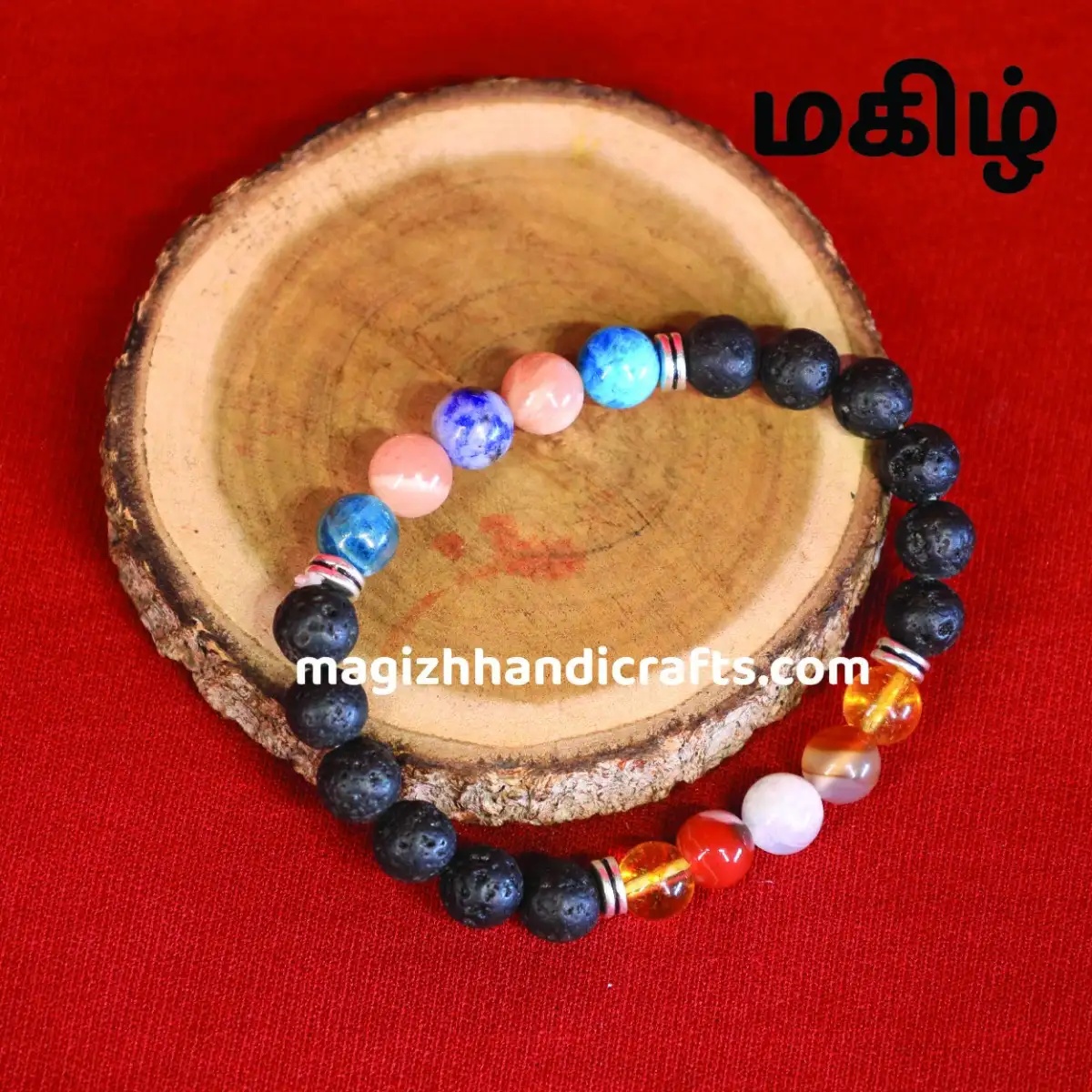 Weight loss with PCOD Crystal bracelet (8mm) - image 2