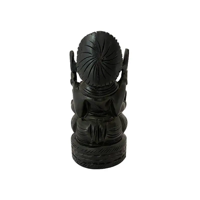 4 அங்குல அசல் கருங்காலி மர விநாயகர் சிலை - image 2