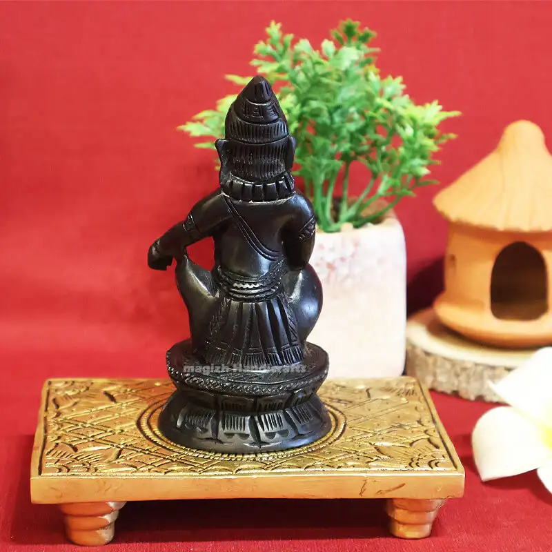 4 inches Karungali ayyappan idol - image 2