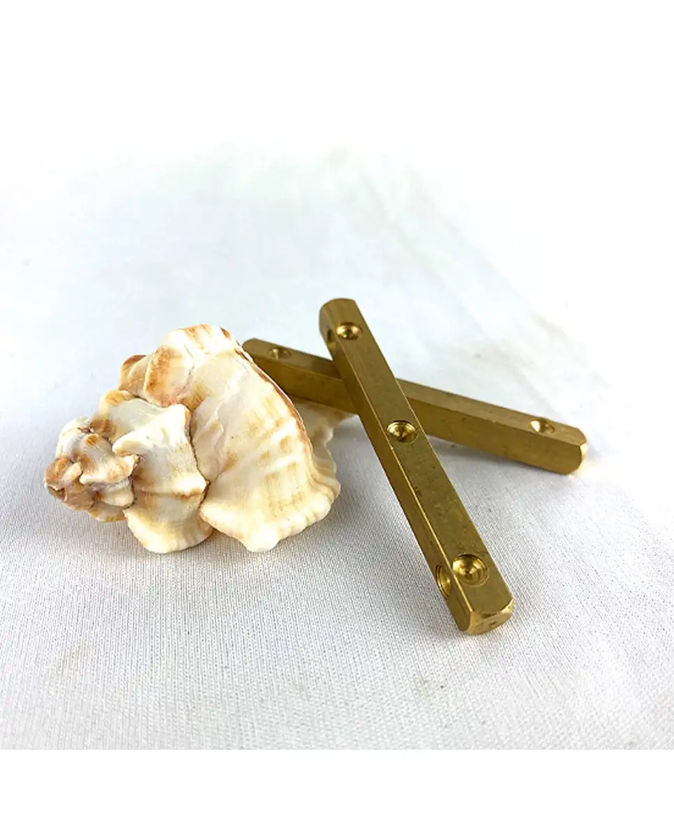 Traditional Brass Dayakattai Dhayam-6mm - image 2